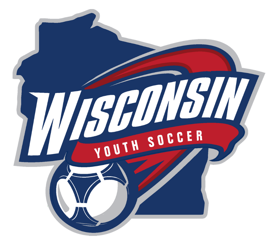 Wisconsin Youth Soccer logo with ball.