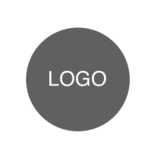 Gray circle with the word 